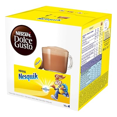 Nescafe Dolce Gusto Nesquik, Pack of 5, 5 x 16 Capsules