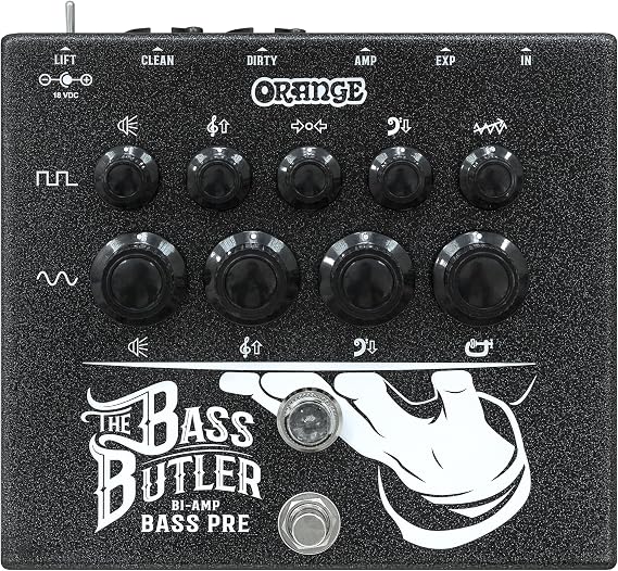 Orange Bass Butler Biamplified Bass Preamp Pedal
