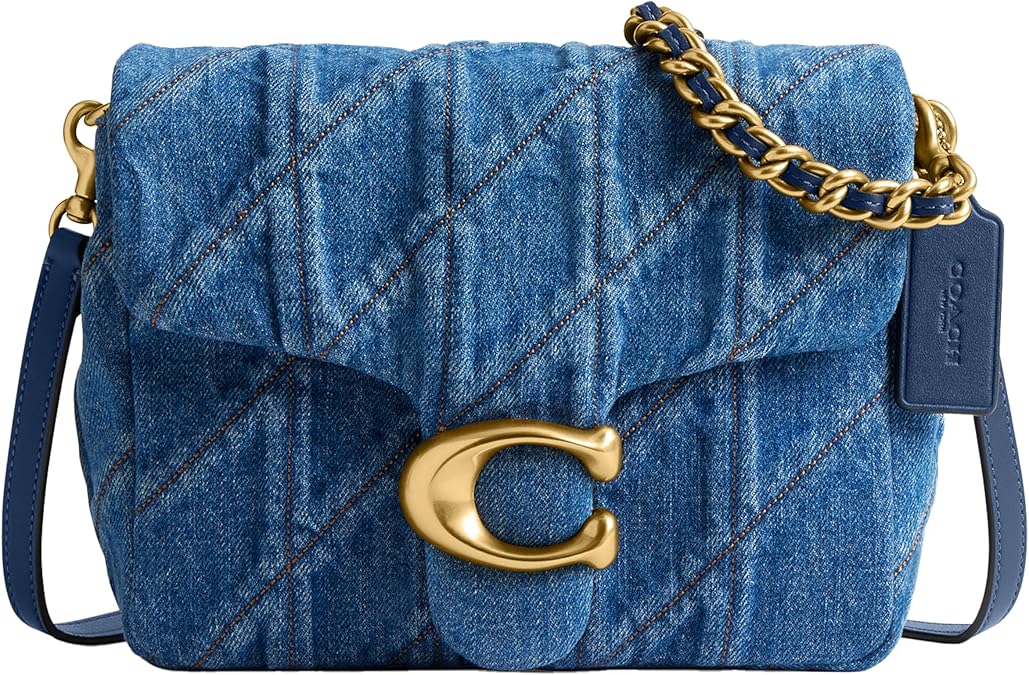 COACH Times Square Tabby Shoulder Bag with Quilting