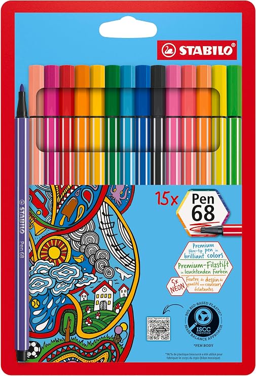 STABILO Pen 68 - Premium Fibre-Tip Pen