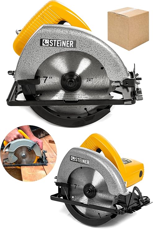 Steiner German 3200 Watt Sri Sjs Metal Transmission Chipboard Cutting Circular Saw Machine 185mm
