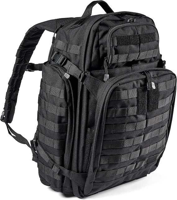 5.11 Tactical Backpack – Rush 72 2.0 – Military Molle Pack, CCW and Laptop Compartment, 55 Liter, Large, Style 56565/56566