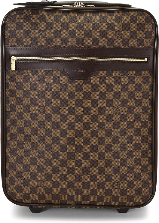 Pre-loved Damier Ebene Pegase 45, Brown