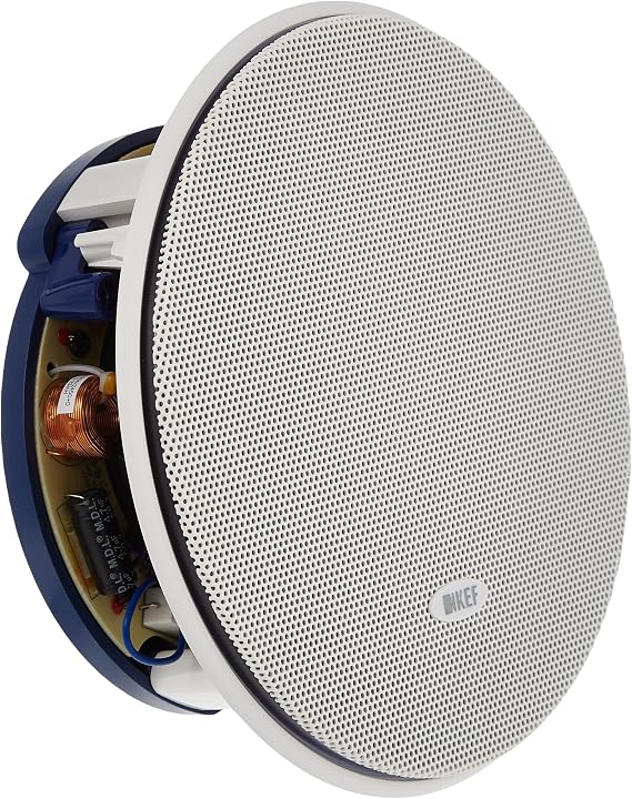 KEF CI130QR Round In-Ceiling Speaker Architectural Loudspeaker (Single)