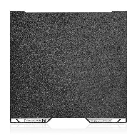355 x 346mm Dual Sided Textured PEI Build Plate for Bambu Lab H2D/H2S