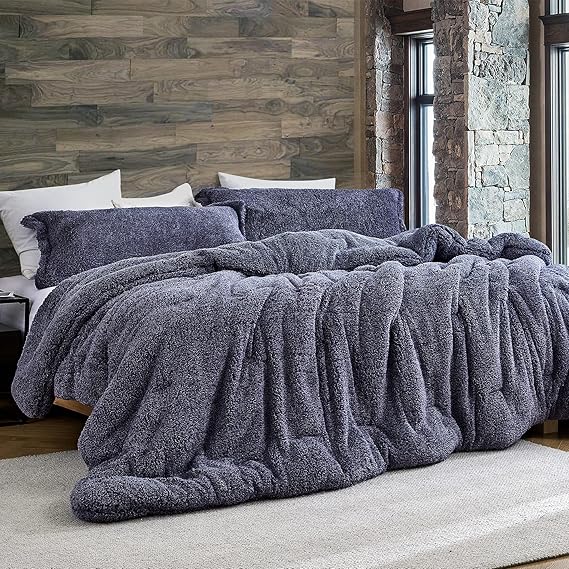 Byourbed Coma Inducer Oversized Queen Comforter - The Original Plush - Frosted Cobalt