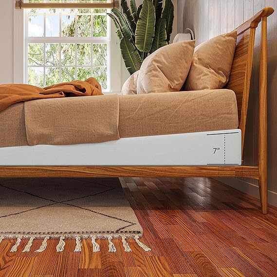 Avana Mattress Elevator - Under Bed 7-Inch Incline Foam Support - Riser for Acid Reflux, GERD, and Sleep Relief - Twin