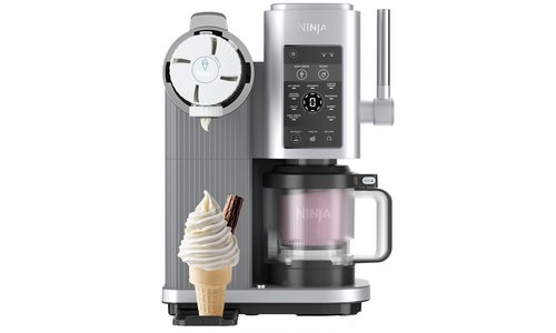 Ninja CREAMi Scoop & Swirl Soft Serve & Ice Cream Maker