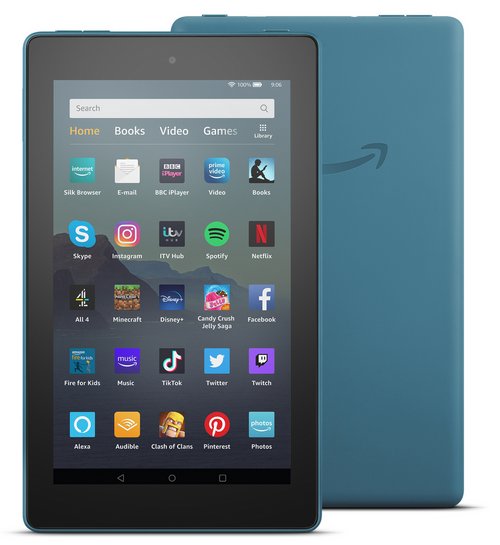 Amazon Fire 7 with Alexa 7 Inch 16GB Tablet - Twilight Blue